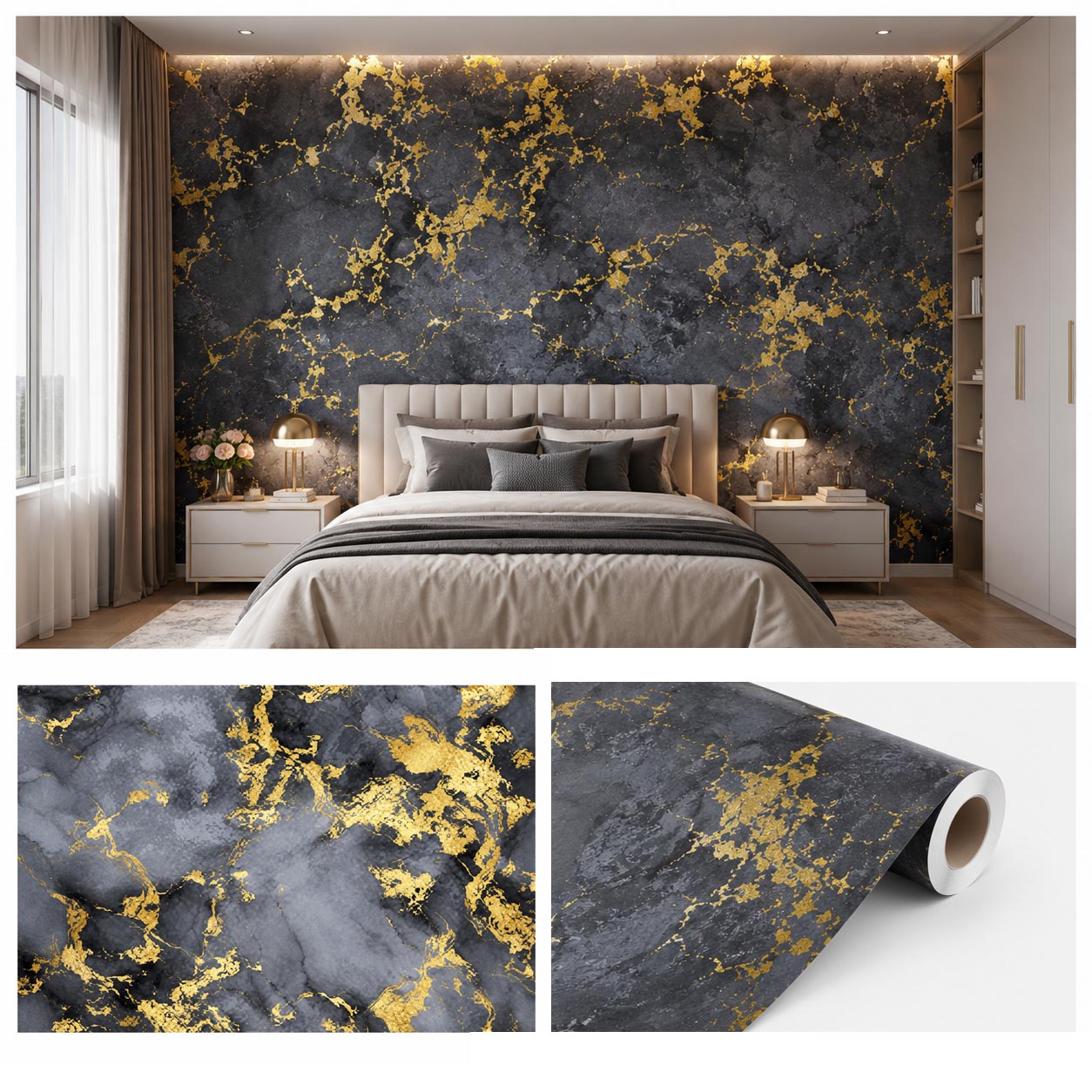 Papel Adhesivo Para Pared VA-19008